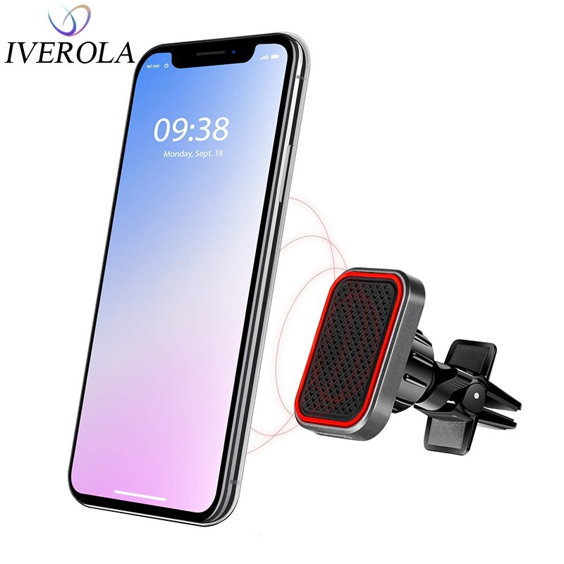 Phone Holder Car Air Vent Mount Universal Magnetic Holder For iPhone X HuaWei XiaoMi Strong Magnet Car Holder Mobile Phone Stand