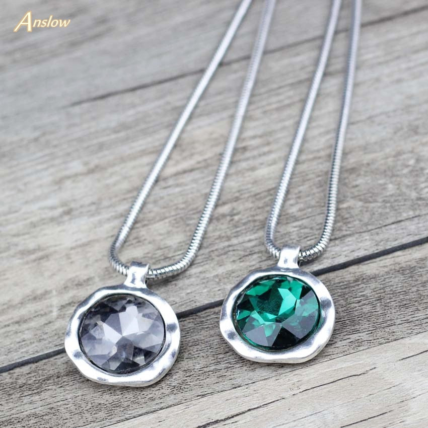 Anslow Discount New Creative Custom Jewelry Short Necklace For Women Female Necklace Pendant Love Friends Gift  LOW0079AN