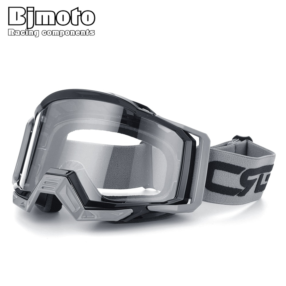 BJMOTO Brand Motocross Goggles Glasses Skiing Sport Eye Ware MX Off Road Helmets Gafas Motorcycle Goggle for ATV DH MTB