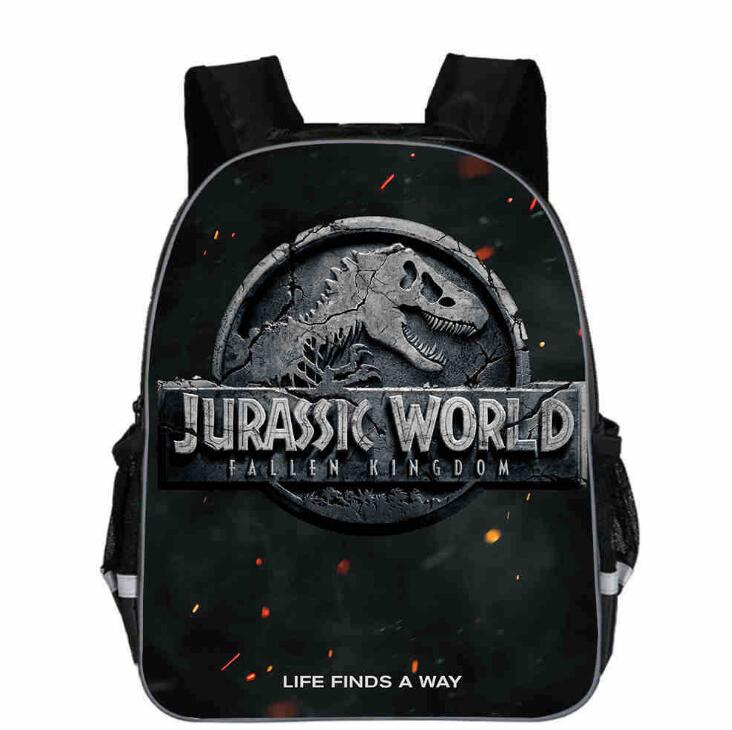 11-16inch Popular Animal Printing Dinosaur Backpack For Kids Jurassic World Fallen Kingdom Bags For Girls Boys Children School