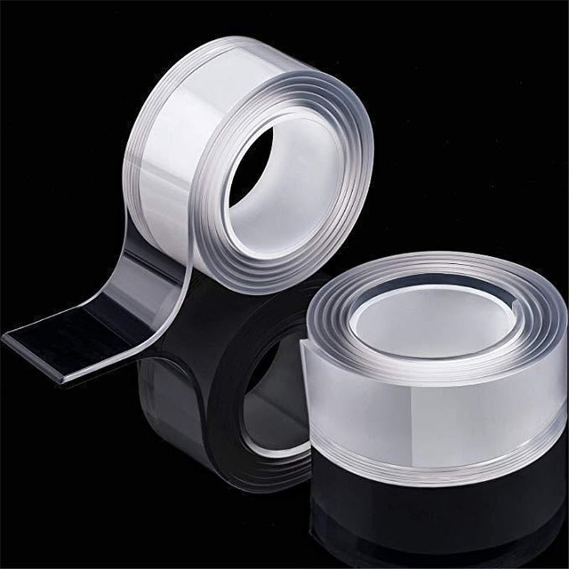 Mildew Nano Tape Kitchen Sink Waterproof Transparent Tape Bathroom Toilet Crevice Strip Self-Adhesive Pool Water Seal Tapes