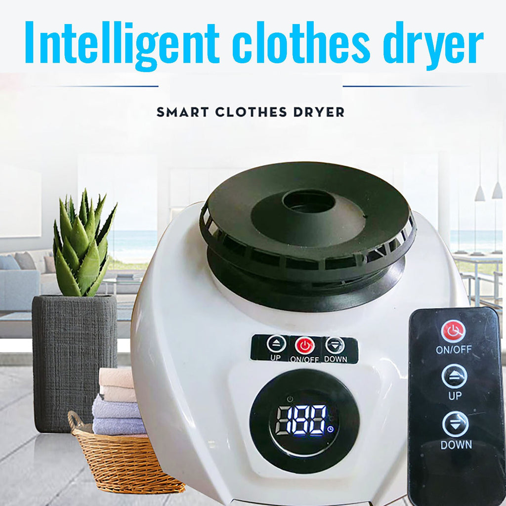 Portable Electric Clothes Dryer Mini Folding Warm Air Baby Cloth Drying Machine Heater Hanger Wardrobe Laundry Clothing Rack