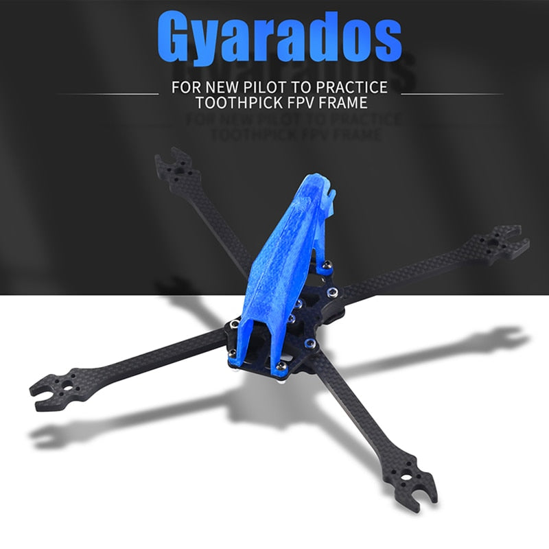 TCMMRC Gyarados 230mm fpv frame 5 inch toothpick fpv frame kit T700 carbon fiber frame drone suitable for novice RC Racing Drone