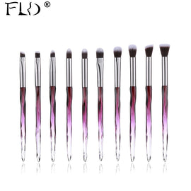 FLD Eye Brush Diamond Makeup Brushes Set Eye Shadow Lip Eyebrow Brushes High Quality Professional Lip Eyeliner Tools