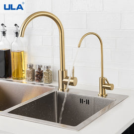 ULA kitchen faucet with tap drinking water Purifier Kitchen Faucet Set Stainless Steel Kitchen Mixer Sink Tap( Hoses Not include