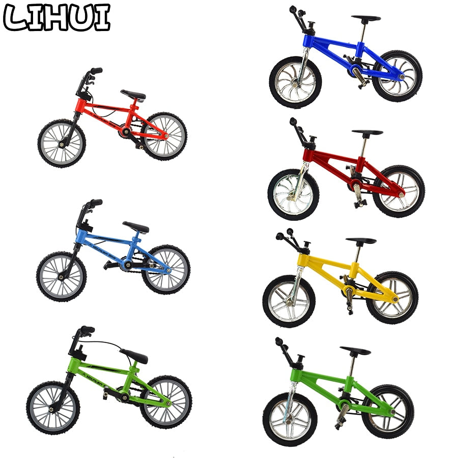 1 PCS Finger bmx Bike Toys for Boys Mini Bike With Brake Rope Alloy bmx Functional Mountain Bicycle Model Toys for Children Gift