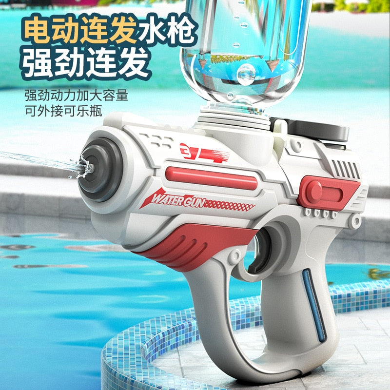 Electric Automatic Water Gun Soaker Guns Large Capacity Kid Adult Summer Pool Beach Outdoor Toy Boy Gifts