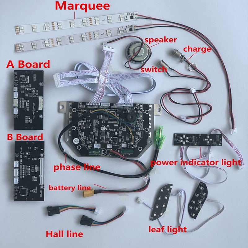 Original Factory DIY 6.5 Inch Scooter Motherboard Controller For Self Balance Smart Scooter Accessories Hoverboard 36V