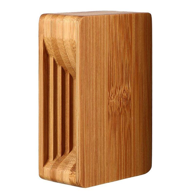 Phone Sound Amplifier Universal Bamboo Mobile Phone Holder Stand Cellphone Wood Loudspeaker Holder