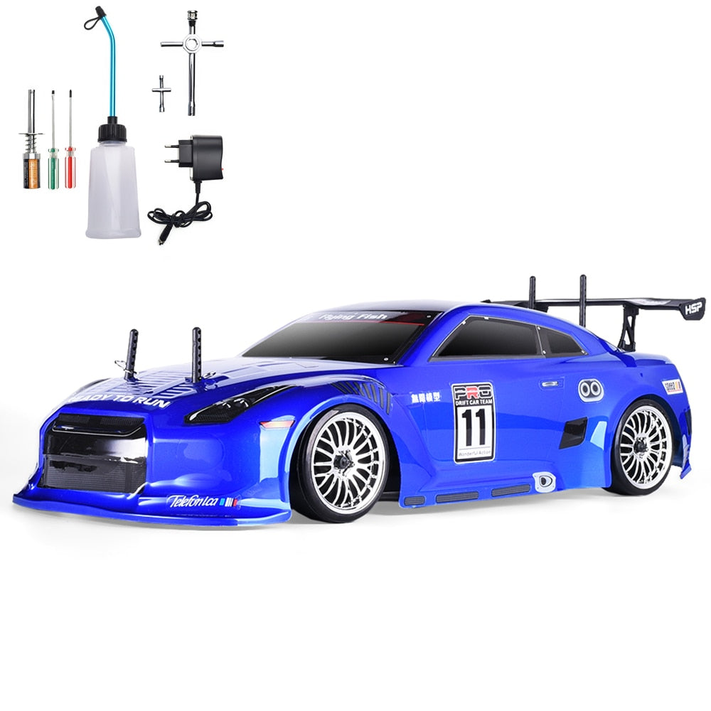 HSP On Road Racing Drift RC Car 1:10 Scale 4wd Two Speed  Nitro Gas Power Remote Control Car High Speed Hobby Toys