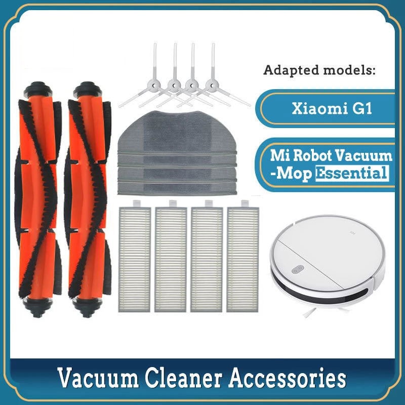 For Xiaomi G1 Mi Robot Vacuum-Mop Essential Hepa Filter Robot Vacuum Cleaner Accessories Main Side Brush Mop Cloths Spare Parts