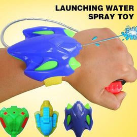 Wrist-style Water Toys Summer Children's Beach Mini Hand-held Water Interaction Parent-child Water Gun Toys F0e5