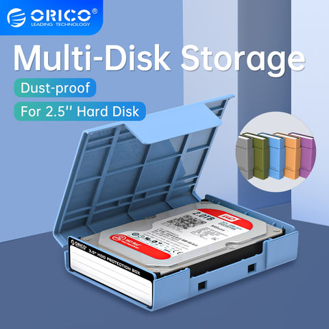 ORICO HDD ProtectIon Box 3.5 Inch External Storage Box For HDD SSD With label Design Moisture-proof