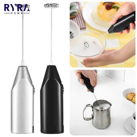 Handheld Stirrer Eggs Beater Electric Egg Beater Coffee Milk Drink Whisk Whipping Mixer Mini With Battery Kitchen Supplies