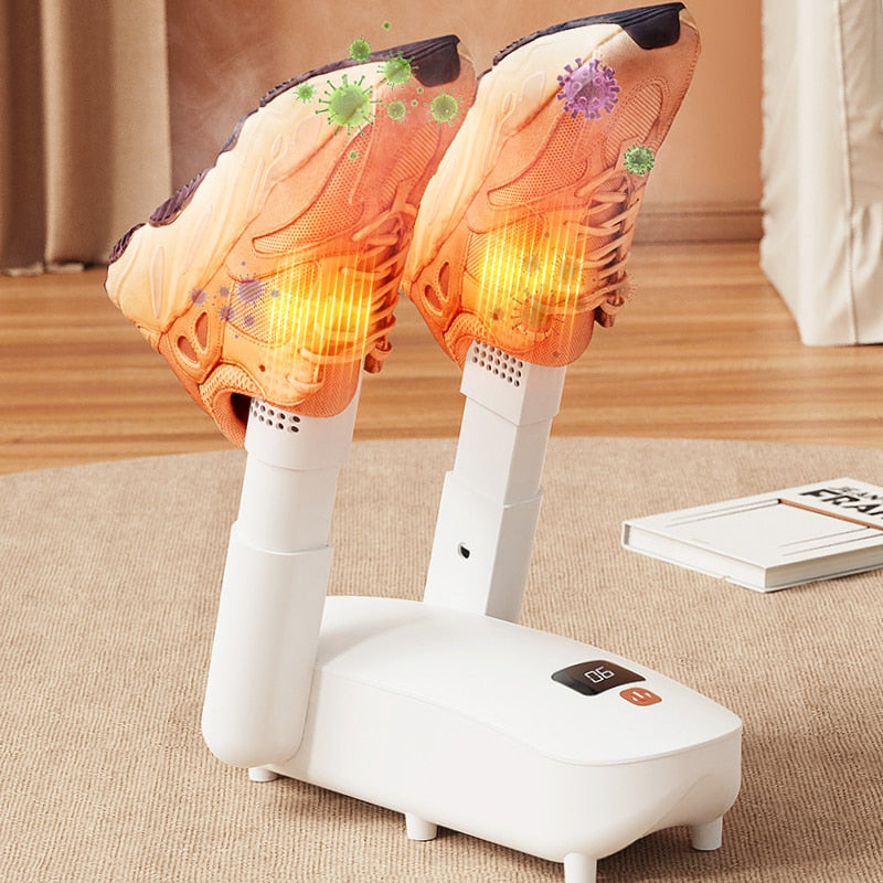 Shoe Dryer Heater Portable Intelligent Electric Shoe UV Deodorization Drying Dehumidifier Home Foot Warmer