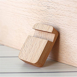 1pc Phone Holder Beech Tablet Stand Walnut Cell Phone Bracket Phone Support Universal Bracket That Wooden Mobile Phone Bracket