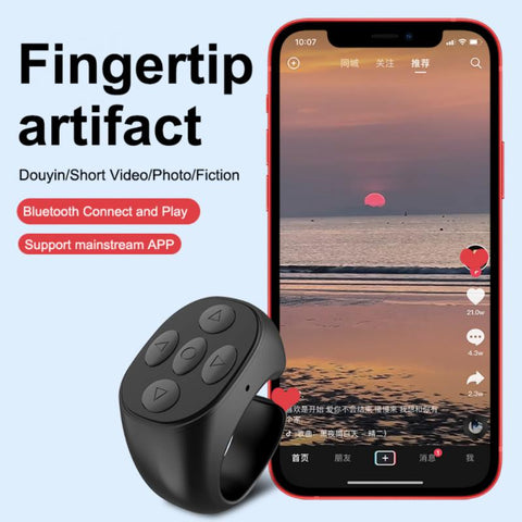 Wearable Finger Ring 5.3 Remote Control Smart Wireless Remote Controller for iphone Android Mobile Phone