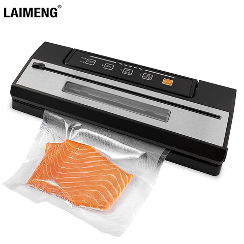 LAIMENG Vacuum Sealer Packaging Machine For Food Storage Household Vacuum Food Packer Sous Vide Vacuum bag Rolls S293