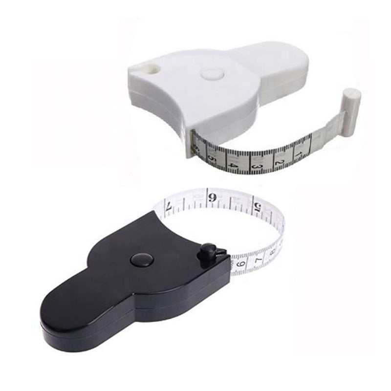 150cm/59in Automatic Telescopic Tape Measure Self-Tightening Body Measuring Ruler Perfect Waist Tape Measure Tape Measur