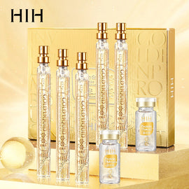 Anti Aging Hyaluronic Acid 24K Gold Active Collagen Facial Essence Protein Thread Serum Skin Care Tool For Firming Moisturizing