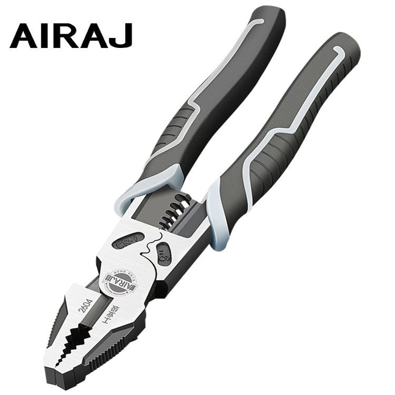 AIRAJ Multifunctional Universal Diagonal Pliers Needle Nose Pliers Hardware Tools Universal Wire Cutters Electrician Wire Pliers