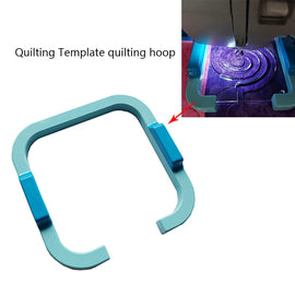 Free Motion Quilting Template quilting hoop for low shank sewing machine and high shank sewing machine and HQ machine