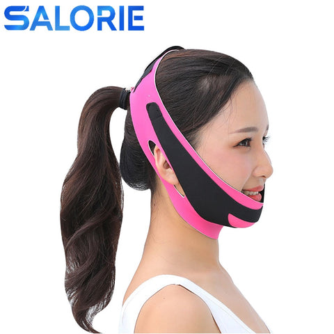 Face Slimmer Beauty Jaw Exerciser Facial Lifiting Belt Slim V-Line Lift Up Belt Reduce Double Chin Bandages Mask Face Care