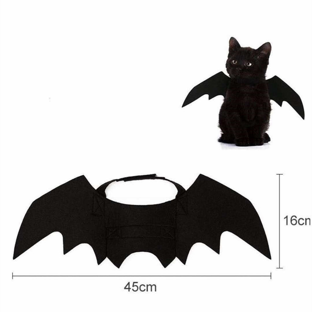 Halloween Felt Pet Decoration Bat Wings