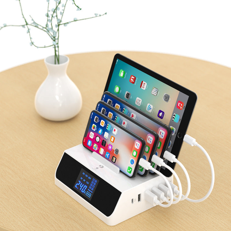 Smart Display Mobile Phone Charger Bracket