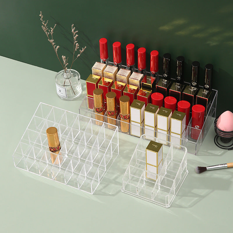 Desktop Lipstick Holder Cosmetic Storage Box