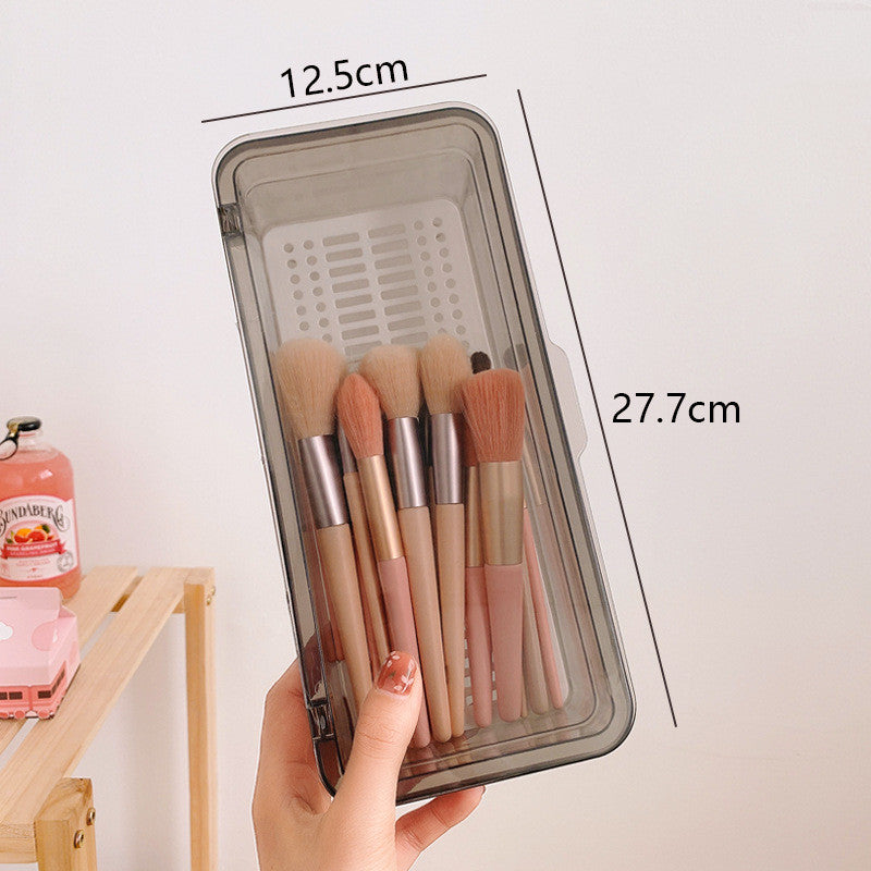 Ins Transparent Dust-proof Storage Box With Lid