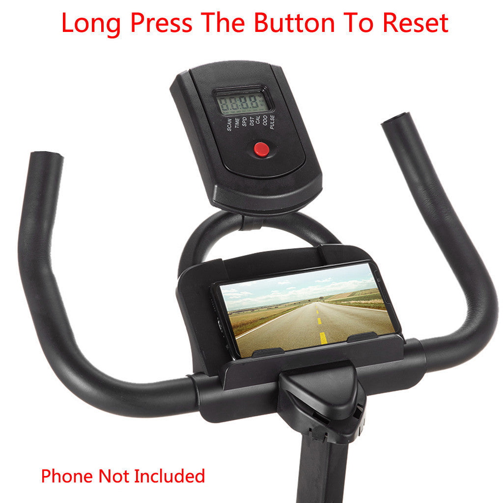 Indoor Cycling Bike Professional Exercise Cycle Bike Sport Bike With LCD Digital Monitor Phone Holder