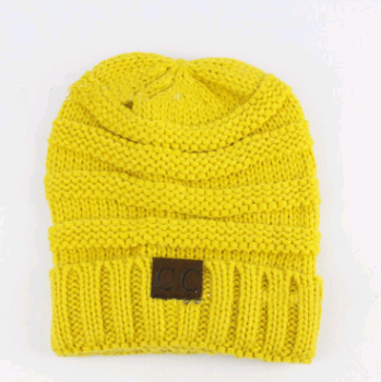 Unisex CC Beanies Winter Hats. knitted casual wool warm Beanie.