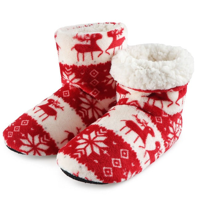 Winter Fur Slippers For Women Warm Shoes Slipper Christmas. Warm comfy good looking.