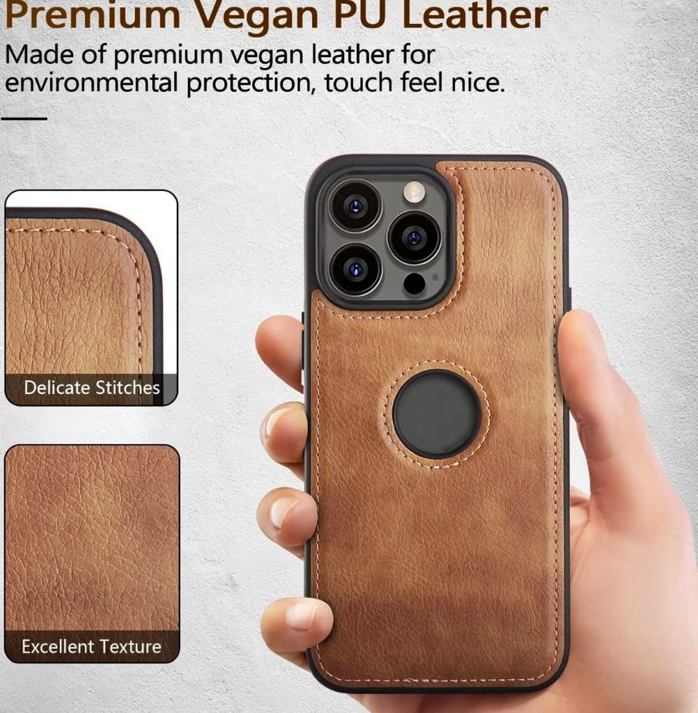 Mobile Phone Leather Fall Protection Case