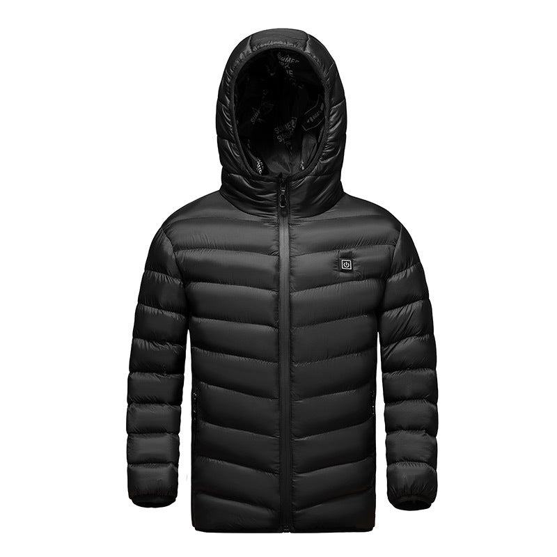 Girls' Smart Electric Thermal Winter Jacket.