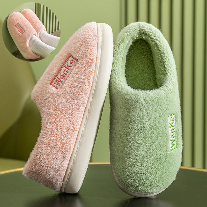 Soft Winter Slippers Women House Shoes Warm Fluffy Slippers