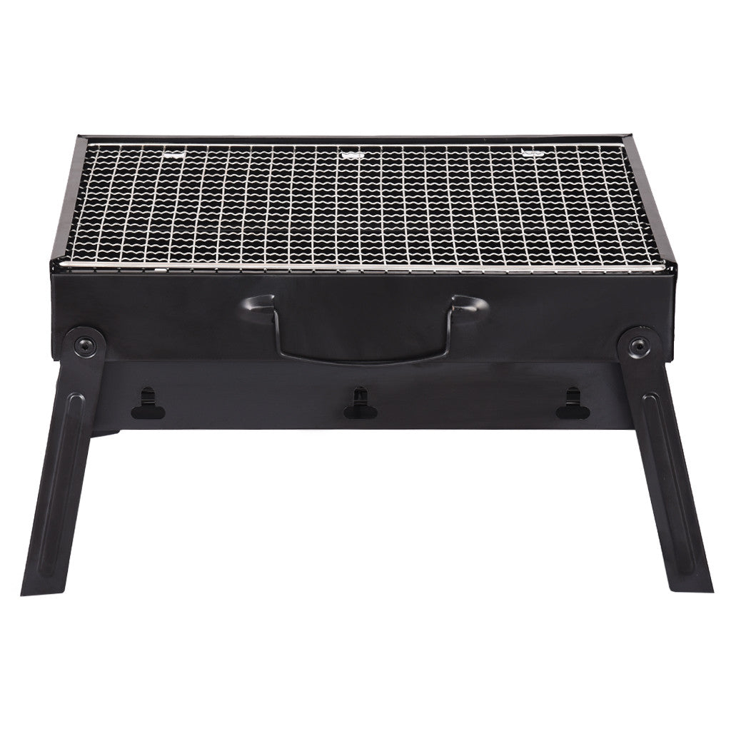 BBQ Charcoal Grill Folding Portable Lightweight Barbecue Camping Hiking Picnics