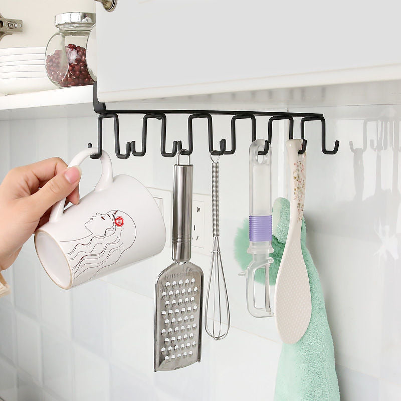 Mug Cup Hanger Bathroom Kitchen Organizer Hanging Rack Holder