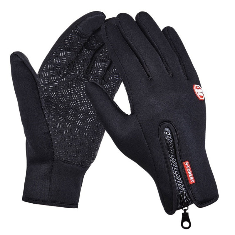 Winter Warm Hot Gloves For Men Women Touchscreen Outdoor Cycling Driving Motorcycle Cold Gloves Windproof Non-Slip Womens Gloves