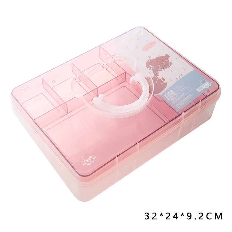 Multifunctional Large Capacity Transparent Storage Box