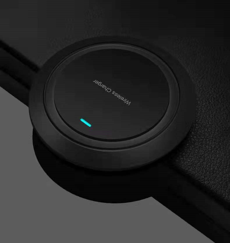 Desktop Fast Charge 10W Mobile Phone Multi-function Round Wireless Charger