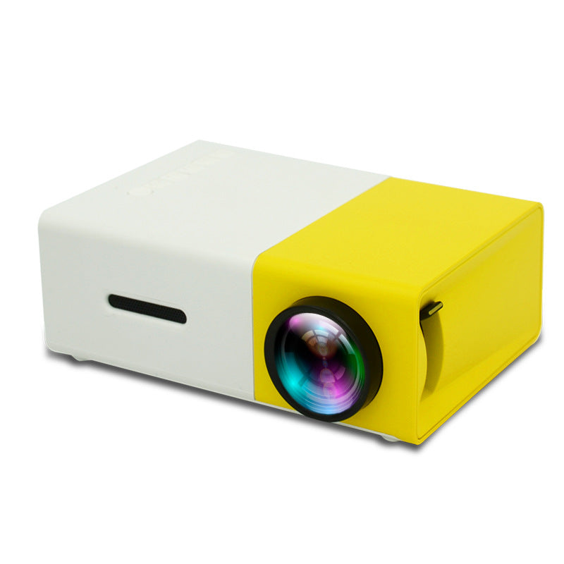 Portable Projector 3D Hd Led Home Theater Cinema HDMI-compatible USB Audio Projector YG300 Mini Projector