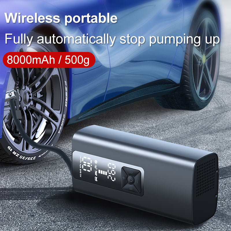 Electric Wireless Car Bicycle Tire Smart Air Inflator