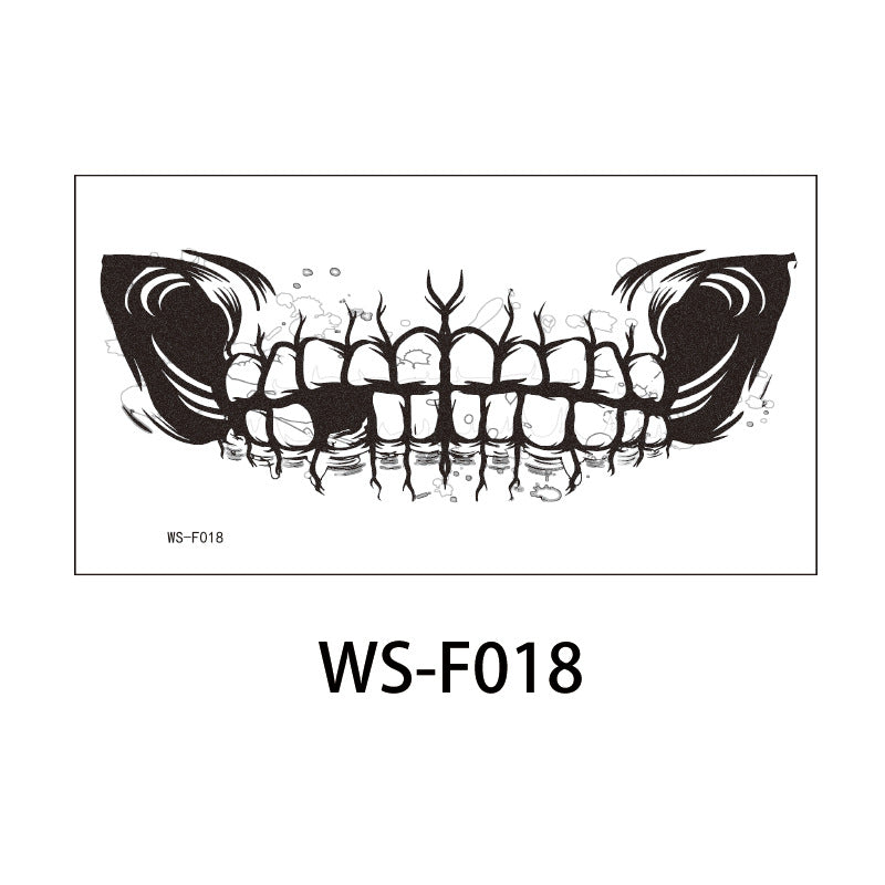 Waterproof Dark Wind Funny Temporary Tattoo Stickers