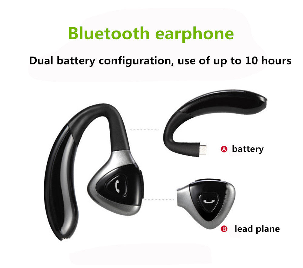 Wireless Bluetooth 4.1 Headset Sport Stereo Headphone Earphone for iPhone MI