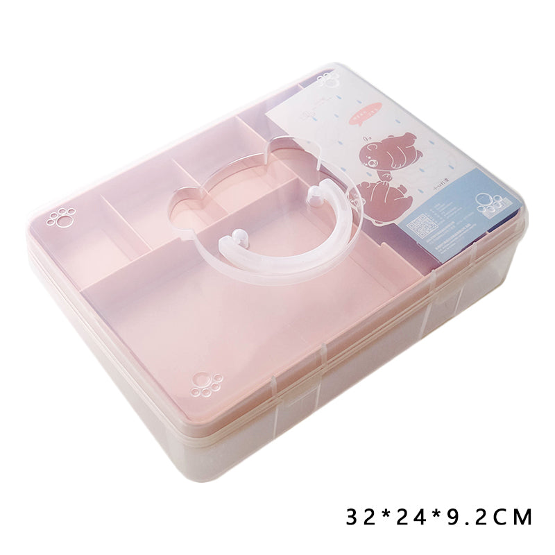 Multifunctional Large Capacity Transparent Storage Box