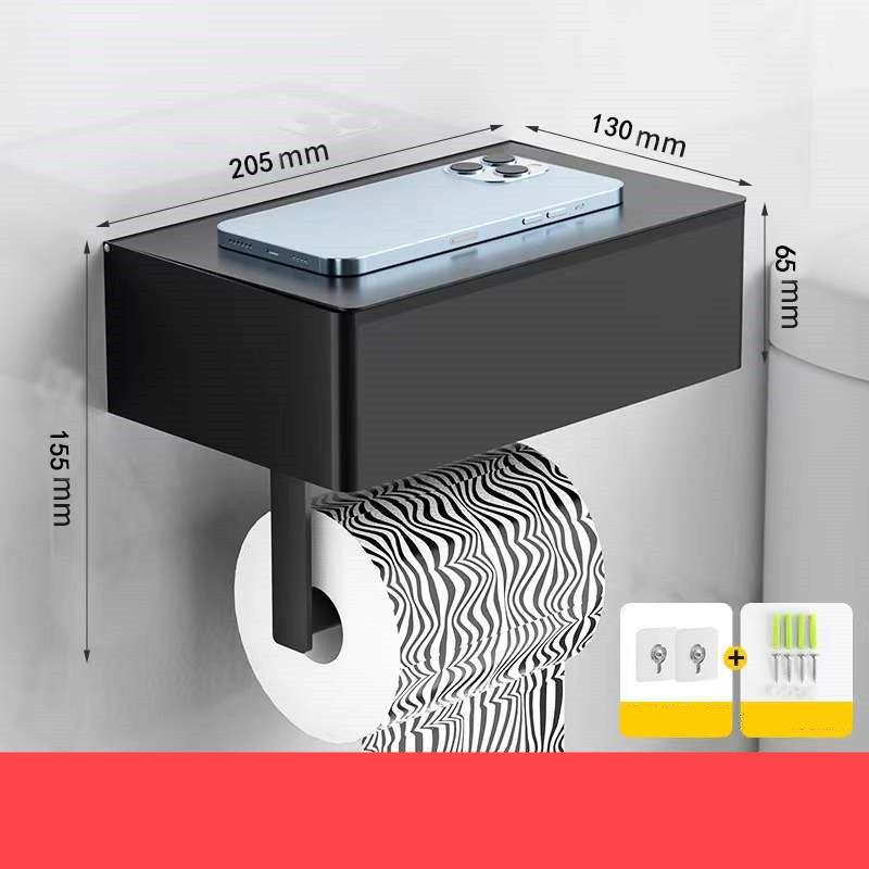 304 Stainless Steel Tissue Box Phone Holder