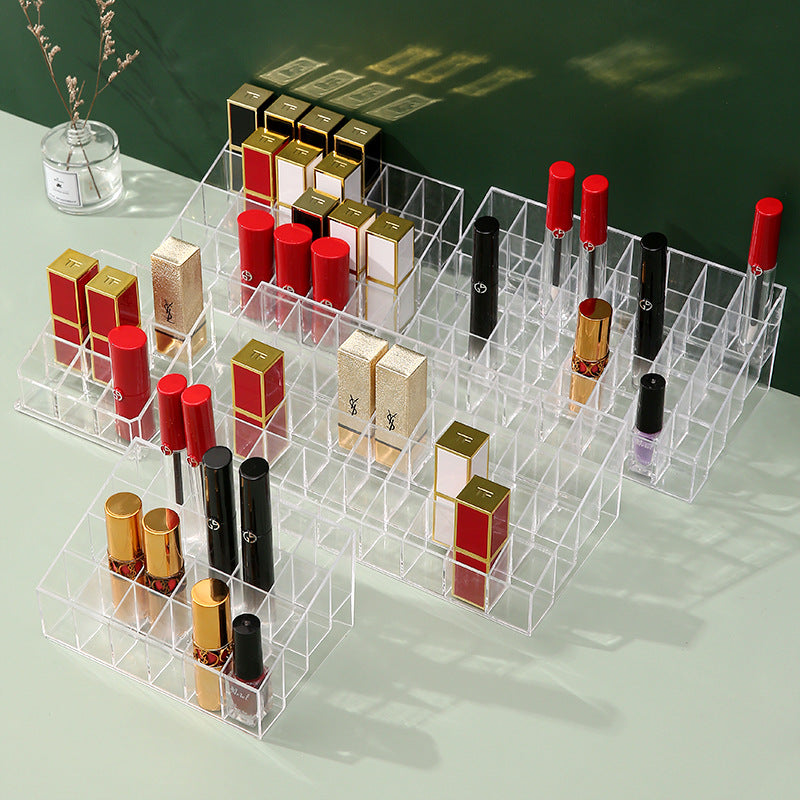 Desktop Lipstick Holder Cosmetic Storage Box