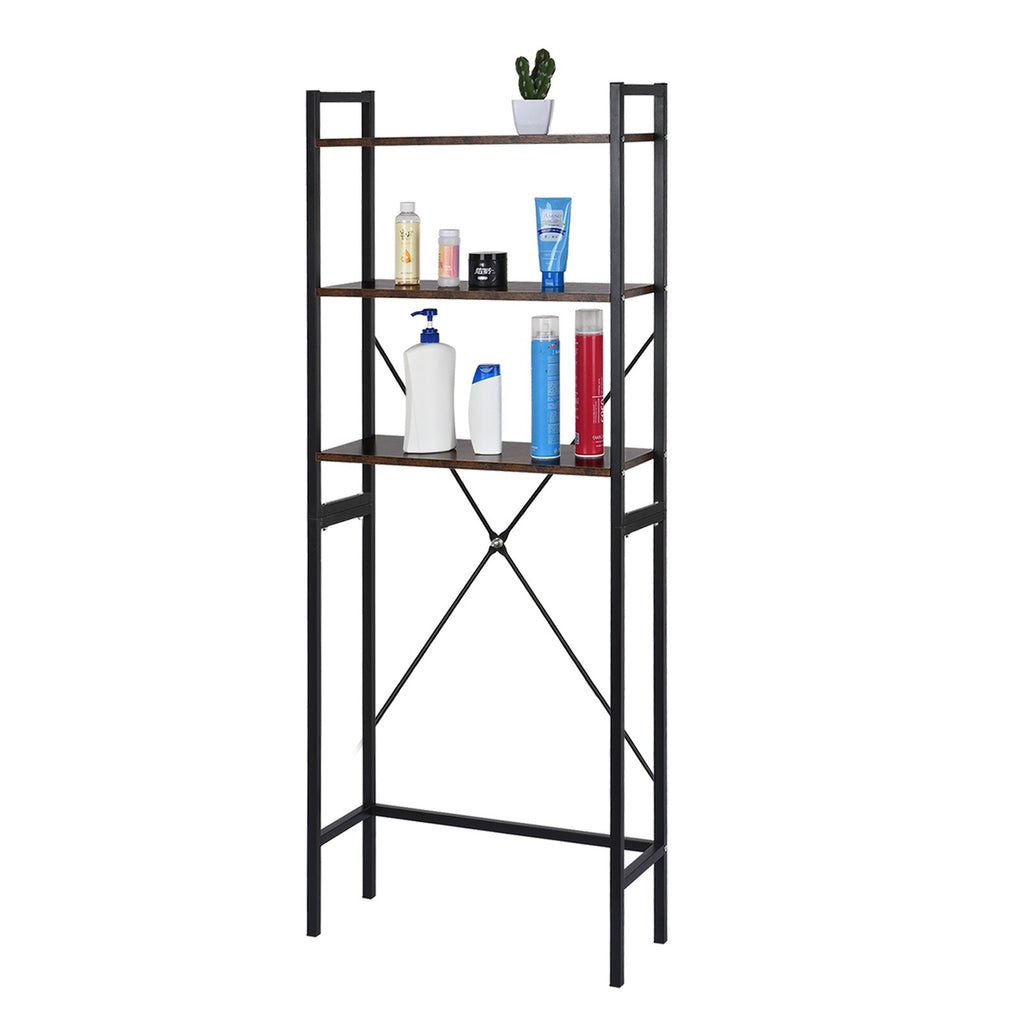 Over-The-Toilet Storage 3-Tier Bathroom Organizer Shelves Toilet Storage Rack